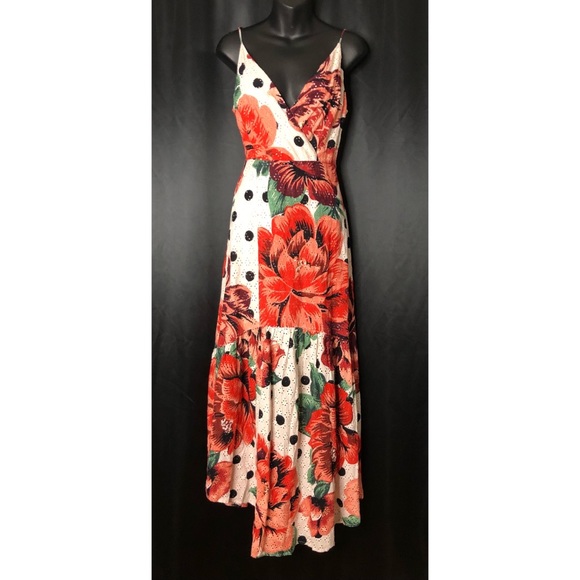 Anthropologie x Farm Rio Riviera Eyelet Maxi Dress - Picture 6 of 8